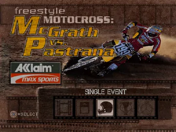 Freestyle Motocross - McGrath vs Pastrana (US) screen shot title